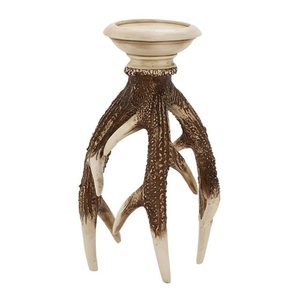 เชิงเทียนตกแต่งและวัสดุไม้โต๊ะรับประทานอาหารห้องมืดยืนระเบียงห้องนั่งเล่นสำนักงานร้านอาหารขนาด8x8x12นิ้ว - Product Image 1