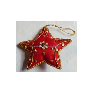Hand Embroidery Christmas Tree Decoration Ornament - Product Image 1