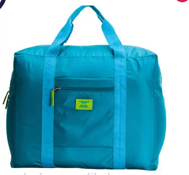 Hot sale portable folding luggage travel bag suitcase bag