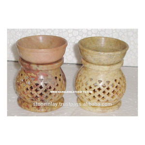 Handmade Soapstone Aroma Oil Burners - Product Image 1