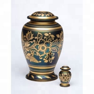 Urnas florales de bronce azulado - Product Image 2