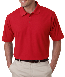 Chemise de golf pour homme en polyester/coton à manches courtes, logo personnalisable, design respirant, tricot uni, taille plus - Product Image 6