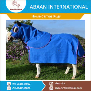 Couverture de cheval en toile imperméable de qualité supérieure, résistante, avec sangles croisées - Product Image 3