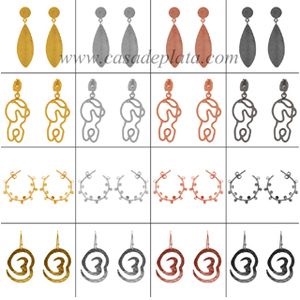 แหวนเงิน925ชุบทองพลอยคาลซิโดนีรูปกุหลาบแหวนแฟชั่นทันสมัยสำหรับเป็นของขวัญแต่งงาน - Product Image 5