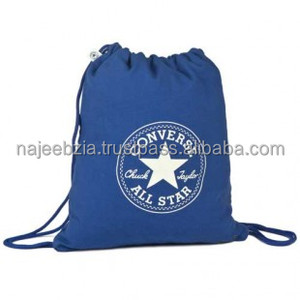 Vente en gros directe d'usine de sacs à dos unisexes à motif de points en polyester avec logo personnalisé sacs à dos à cordon en vrac sacs de fête salle de sport - Product Image 2