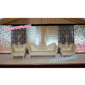 Decente estilo boda escenario de cristal de pared Panel de cuero boda distintos de cuero - Product Image 1