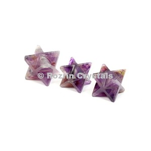 Venta al por mayor de piedra de sangre, ágata, estrella de Merkaba, gema curativa tallada y grabada, Feng Shui, decoración para el hogar y el amor - Product Image 6