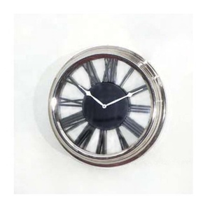 Horloge murale européenne en métal, décoration de maison, mouvement à QUARTZ - Product Image 1