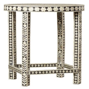 High Quality Modern Adjustable <b>Bedroom</b> Bone Inlay <b>Side</b> <b>Table</b> - Product Image 1