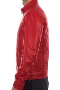 Fantastique hommes classique Biker Style veste en cuir Slim Fit moderne en cuir véritable vêtements d'extérieur confortable moto mode - Product Image 3