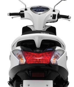 Top quality gas scooter 125cc motorcycle (Acruzov Deluxe) White/Black/Red - Product Image 5