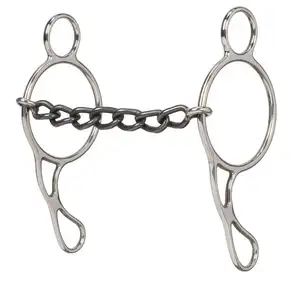 Wonder Gag Horse Bit 5.5 Inch Sweet Iron Chain Mouth Stainless Steel Cheeks horse bits