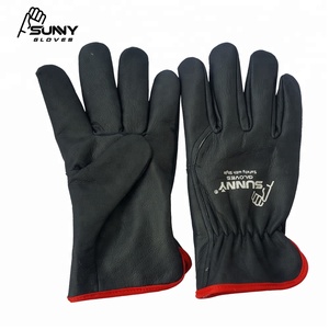Gants de congélation noirs - 3 mm - Gants de travail pour entrepôt frigorifique - Product Image 1