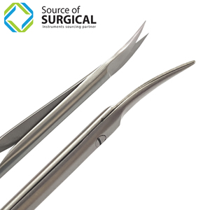 กรรไกรผ่าตัดแบบละเอียด Kaye Face Scissor ขนาด 95 มม. สำหรับการผ่าตัดทั่วไป ยี่ห้อ Source of Surgical Ribbon CVD - Product Image 3