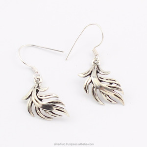Boucles d'oreilles en argent sterling 925 pour femmes, poids de 2.5 grammes, design solide fait à la main pour fête ou cadeau - Product Image 3