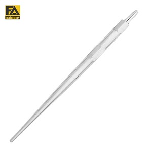 Najmmy Stainless Steel Nail Pusher <b>Tool</b> Reusable Round Manicure Cuticle Pusher High Quality <b>Pedicure</b> Gouge Blade Handle - Product Image 1