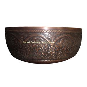 Cuencos de cobre para bañera, diseño de recuerdo, hecho en la india, 100% de cobre - Product Image 3