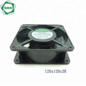 Sunon AC Axial <b>Fan</b> 120x120x38 with Plastic Blade Ball Bearing - Product Image 2