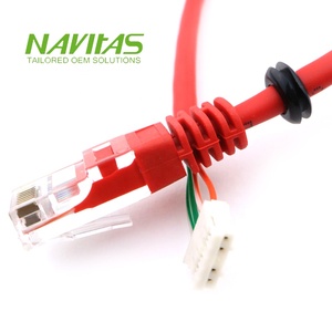 Cable Ethernet RJ45 8P8C a JST de 5 pines para conexión de dispositivos industriales - Product Image 1