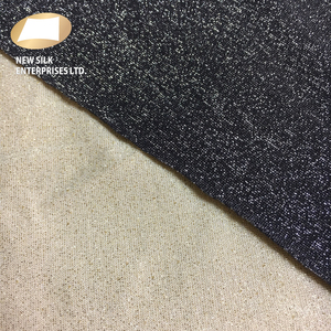 Tela para vestido lurex dorada y plateada, 92% nailon, 8% spandex - Product Image 6