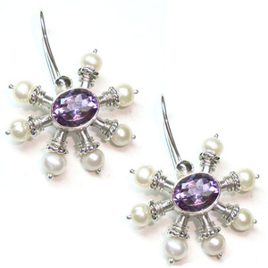 Jhumka-pendientes de plata de ley 925, joyería al por mayor - Product Image 5