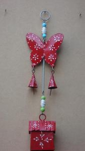 CAMPANA ANTIGUA DE LATÓN con CUERDA DE METAL para NAVIDAD - Product Image 3