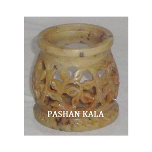 Aroma Oil Lamp, Soapstone Aroma Oil Fragrancer - Product Image 1