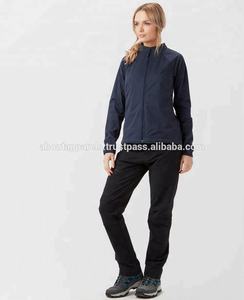 Chaqueta con capucha Softshell de poliamida 100%, funcional, impermeable, transpirable, hecha a medida, talla azul marino 7XL para esquí y senderismo - Product Image 6