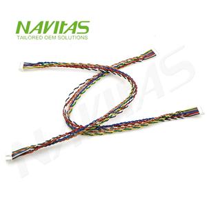 Connecteur LVDS LCD LED personnalisé Molex 501330-1000 10 broches pas de 1 mm, assemblage de câble LVDS personnalisé - Product Image 6