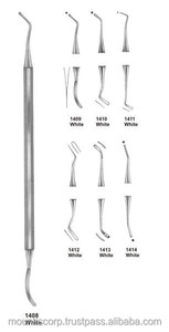 White Manual High Quality Stainless Steel Dental <b>Filling</b> Instruments CE Certified Dental Surgical Instruments - Product Image 2