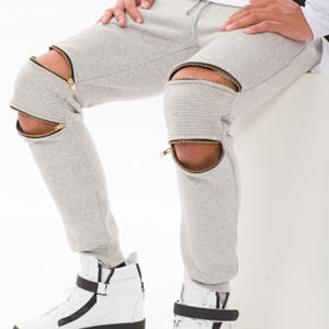 กางเกงวิ่งทรงสลิมฟิตสำหรับผู้ชายกางเกงฝึกออกกำลังกายแบบแอคทีฟลีซกางเกงวอร์มผ้าคอตตอนลำลองพลัสไซส์นักขี่จักรยานตรงขนาดกลาง - Product Image 2