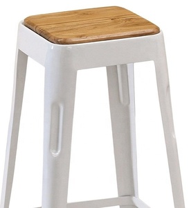 Tabouret de bar moderne en fer industriel et fantaisie pour la maison salon jardin ferme-fabriqué par exportateur de métaux - Product Image 3