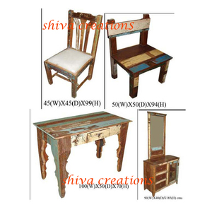 Hiện đại Antique khai hoang gỗ giao diện điều khiển bảng cho nhà văn phòng ăn phòng khách trực tiếp giá bán buôn được sản xuất bởi nhà cung cấp - Product Image 2