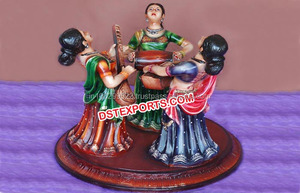 Rajasthani Garba รูปปั้นผู้หญิงที่สวยงามรูปปั้นผู้หญิงไฟเบอร์รูปปั้นผู้หญิงที่น่าสนใจ - Product Image 6