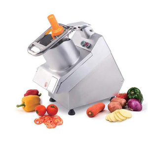 Alat pemotong makanan elektrik, 5-in-1 elektrik komersial prosesor makanan multifungsi pemotong sayur pengiris Dicer untuk bawang kentang untuk rumah tangga - Product Image 3