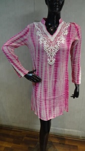 Caftán de playa bordado a mano para mujer - Product Image 6