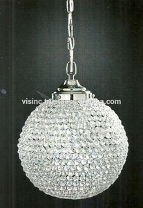LUSTRE DE MARIAGE EN CRISTAL ARGENT LUSTRE ROND PERSONNALISÉ DÉCORATION DE PERLES DE CRISTAL POUR CHSRITMAS ET DÉCORATION - Product Image 2