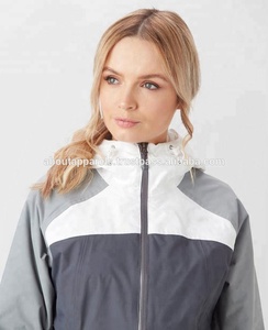 Venta al por mayor a granel barato personalizado mujer transpirable impermeable invierno 100% poliamida esquí senderismo chaqueta de concha suave abrigos - Product Image 6