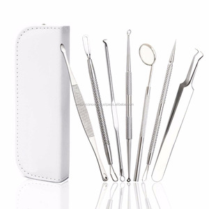 Blackhead Tweezer - Professional Curved Stainless Steel Acne Removal Tool - Product Image 1