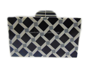 Bolso de mano indio de resina acrílica, bolsa de mano de resina - Product Image 2