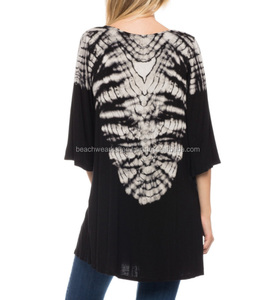 Beli <span class=keywords><strong>Online</strong></span> Gaun Murah & Nyaman untuk Wanita, Gaun Ikat Celup Rayon - Product Image 3