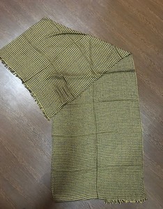 Longue écharpe unisexe en laine viscose avec logo personnalisé Nouveau design Jacquard uni pour adultes - Product Image 3