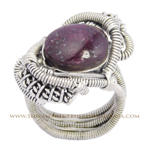 แหวนพลอยทับทิมรูปดาว925ทึบแหวนเงินสเตอร์ลิงตลอดไปของขวัญแฟชั่นสำหรับผู้หญิงและเด็กผู้หญิง - Product Image 2