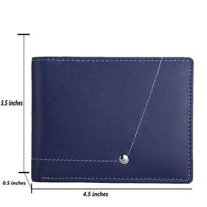 Most Selling Men's RFID Blocking Leather Wallet Slim Bi-Fold Design with <b>ID</b> Window and Card <b>Holder</b> Available For Sale - Product Image 5