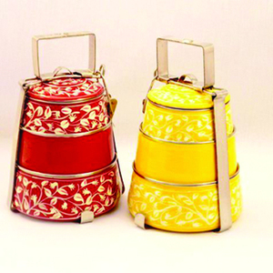 Tiffin de acero inoxidable, grado prémium - Product Image 1