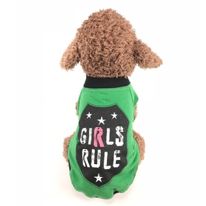 Camiseta Lisa multicolor Ropa para perros con logotipo personalizado MOQ bajo Hecho en Vietnam Ropa para mascotas - Product Image 2