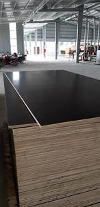 AA พลาสติกเมลามีนกลางแจ้งเกรด BB E0ผิวหน้าแบบ2/15/18มม. 1220x2440x1อะคาเซียสีดำ/น้ำตาล - Product Image 4