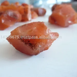 Pierres précieuses naturelles, pierre d'agate rouge, roche brute - Product Image 1