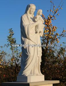 Iglesia religión mármol Virgen María con estatuas de bebé Nuestra Señora de La Vang DSF-C048 - Product Image 2