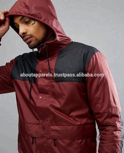 Chaqueta de invierno personalizada, Jersey transpirable, impermeable, venta al por mayor, cortavientos exclusivo de prendas en Borgoña - Product Image 3